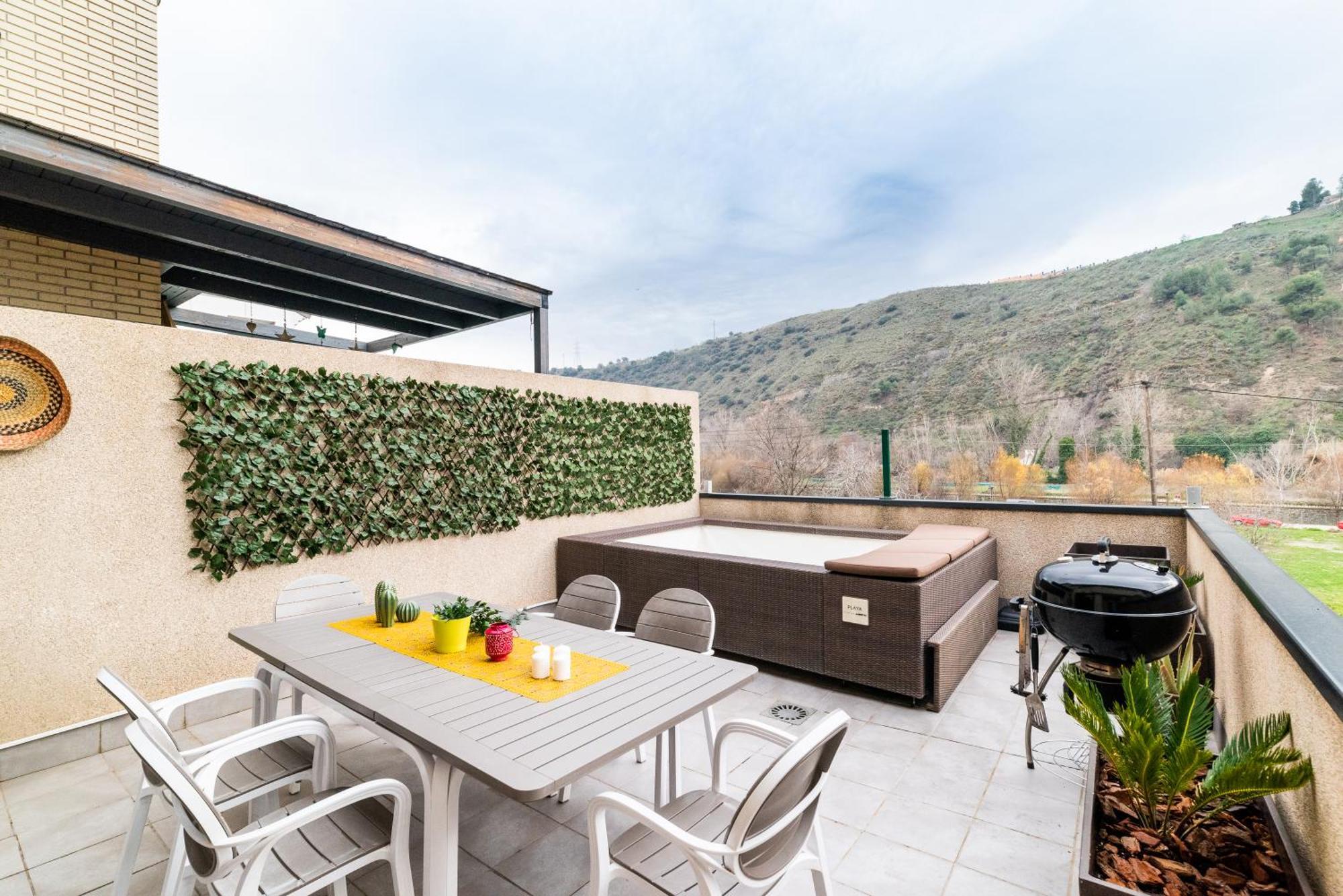 El Generalife Cerca Centro Y Sierra Nevada Con Piscina Y Barbacoa Y Parking Gratis Apartman Granada Kültér fotó